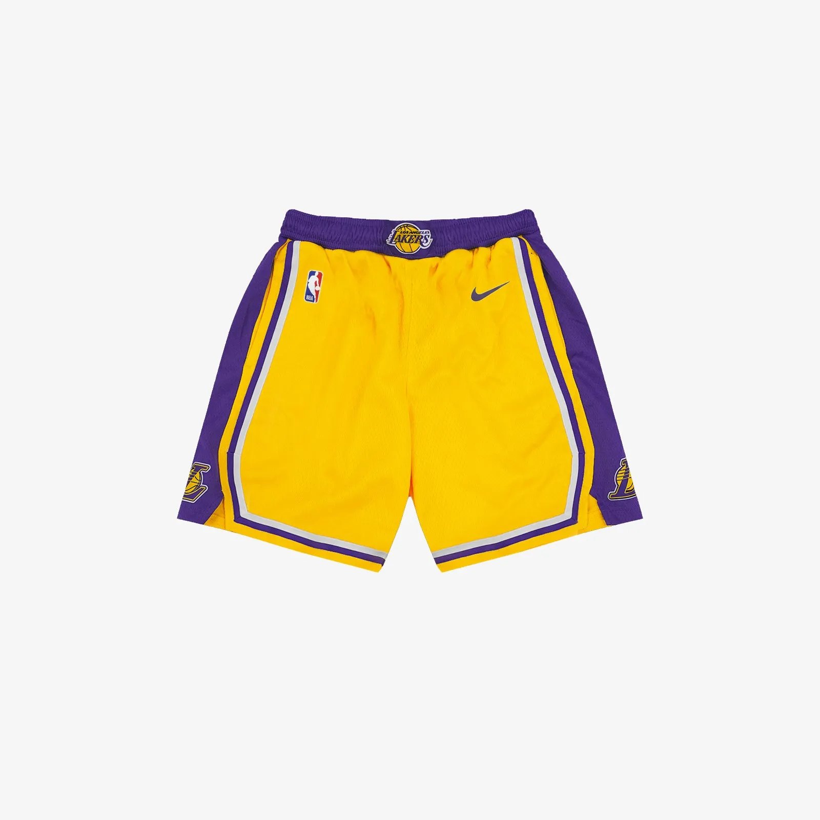 Los Angeles Lakers Icon Swingman Youth Shorts - Yellow