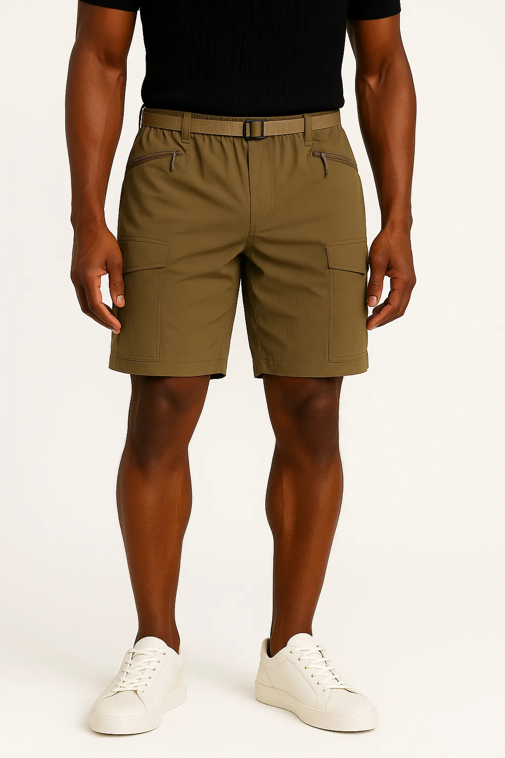 LumiNovi | QuickDry Cargo Shorts Stretch Fit