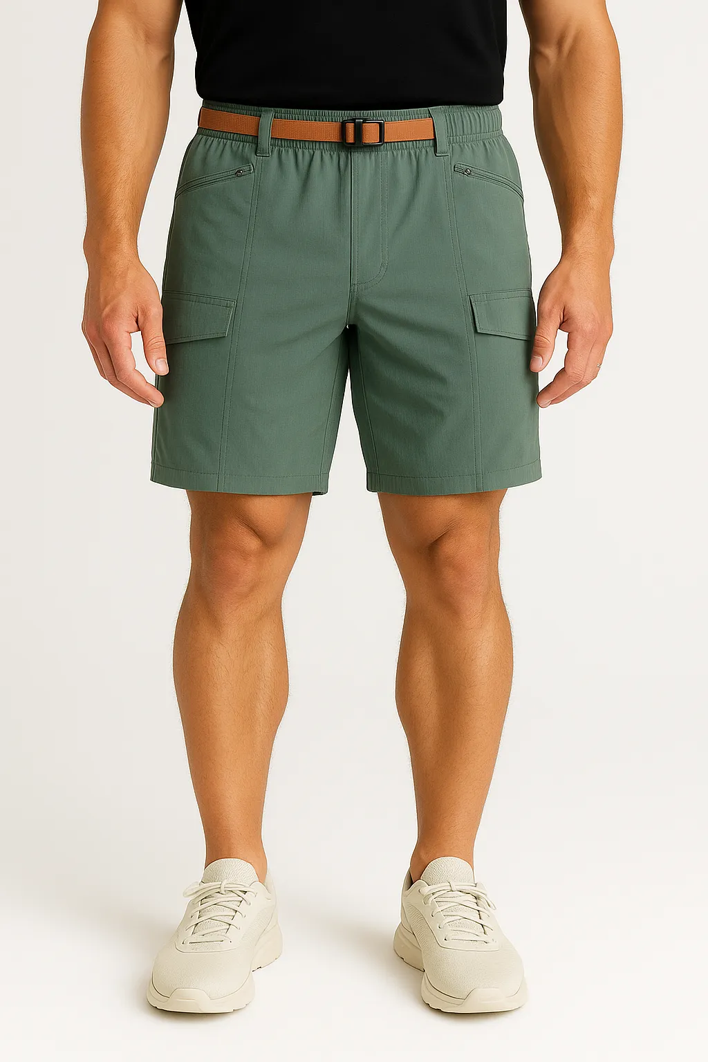 LumiNovi | QuickDry Cargo Shorts Stretch Fit