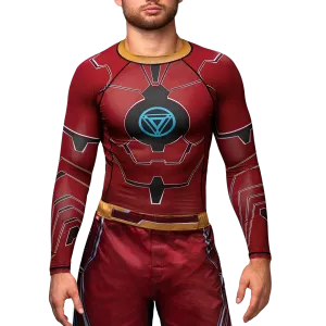 Marvel's Iron Man Long Sleeve Rash Guard