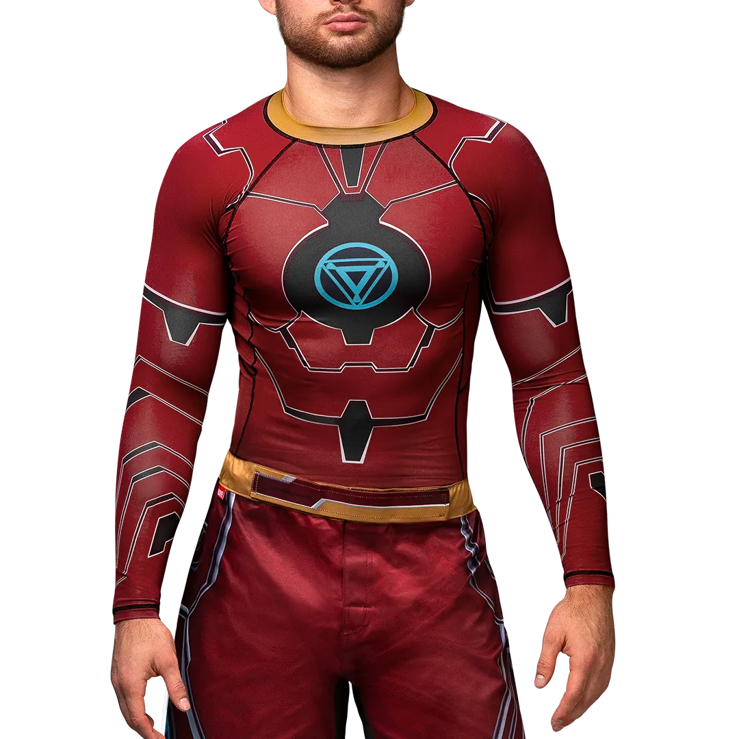 Marvel's Iron Man Long Sleeve Rash Guard