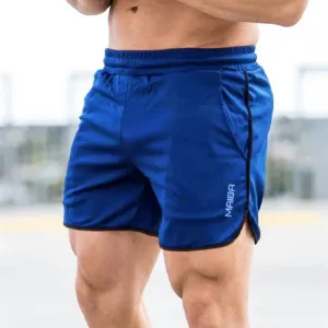 Men's Fitness Gym Shorts Quick Dry Breathable Mesh