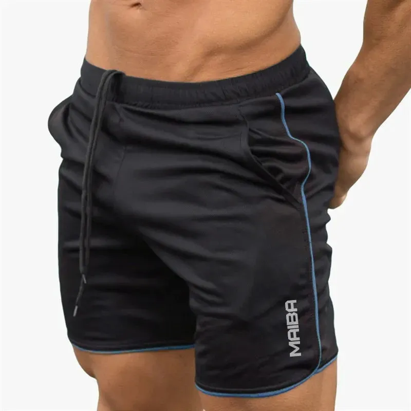 Men's Fitness Gym Shorts Quick Dry Breathable Mesh