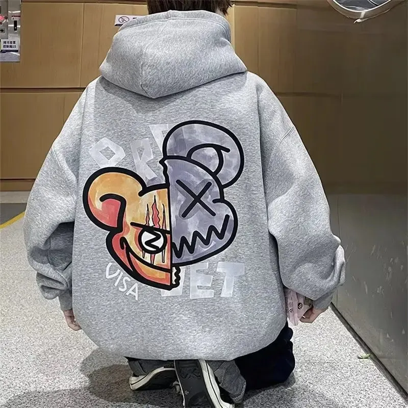 Men's High Quality Goth Y2K Oversized Hoodies