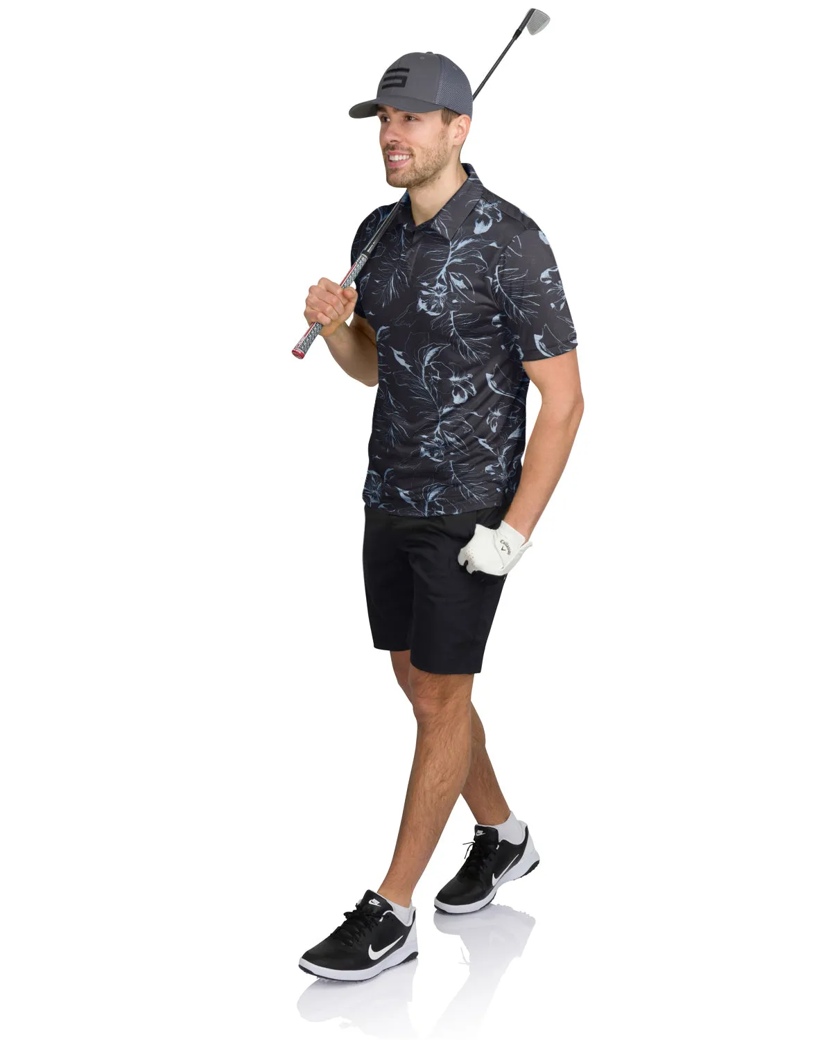 Men’s Print Golf Polos
