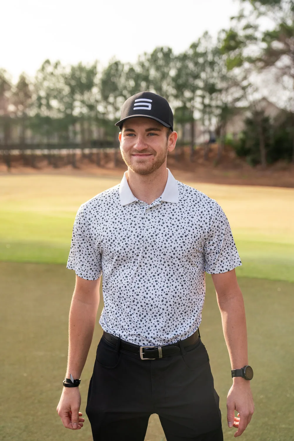 Men’s Print Golf Polos