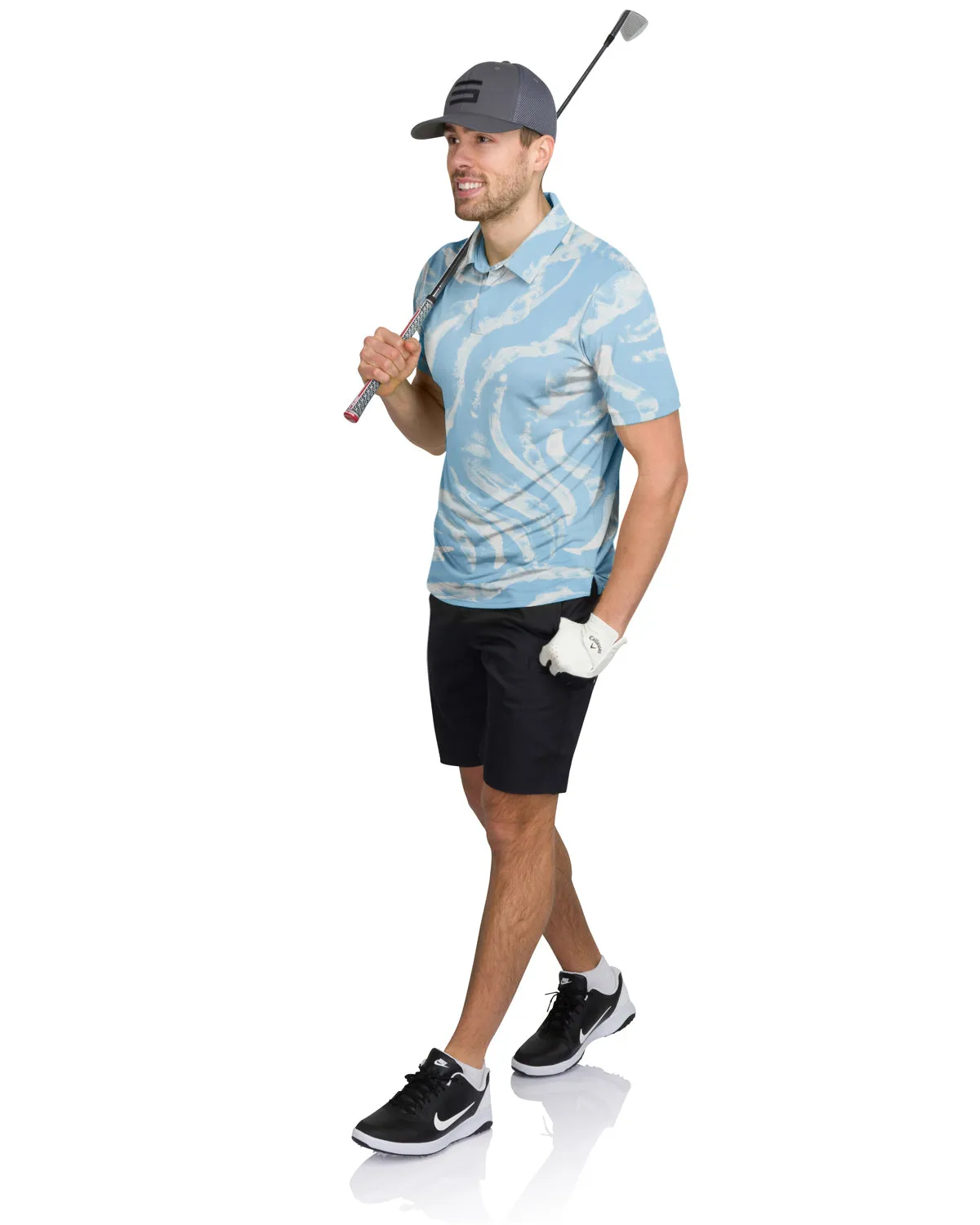 Men’s Print Golf Polos