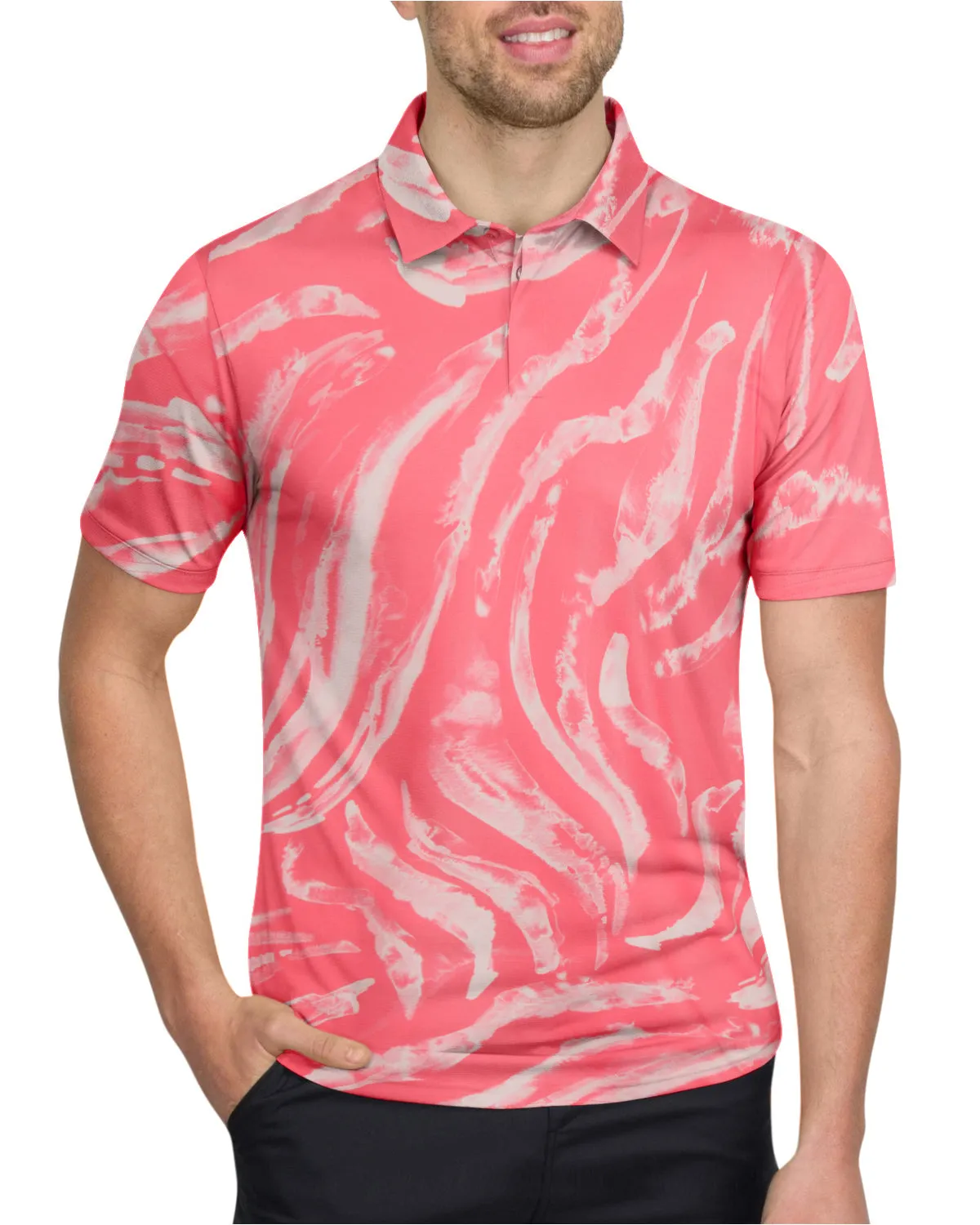 Men’s Print Golf Polos