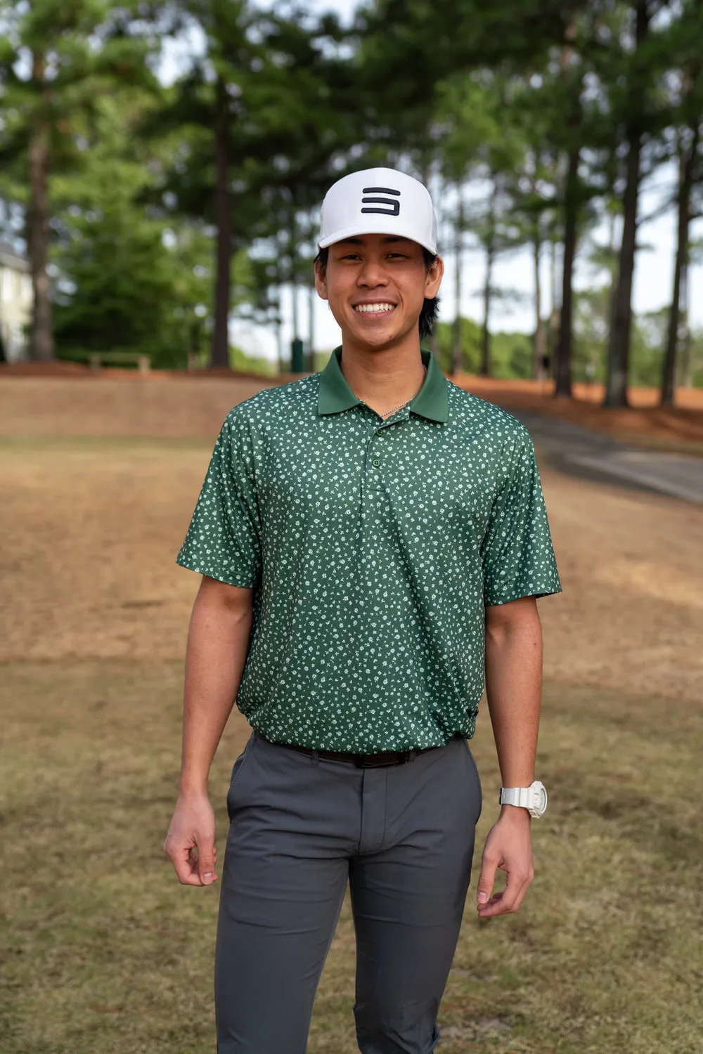 Men’s Print Golf Polos
