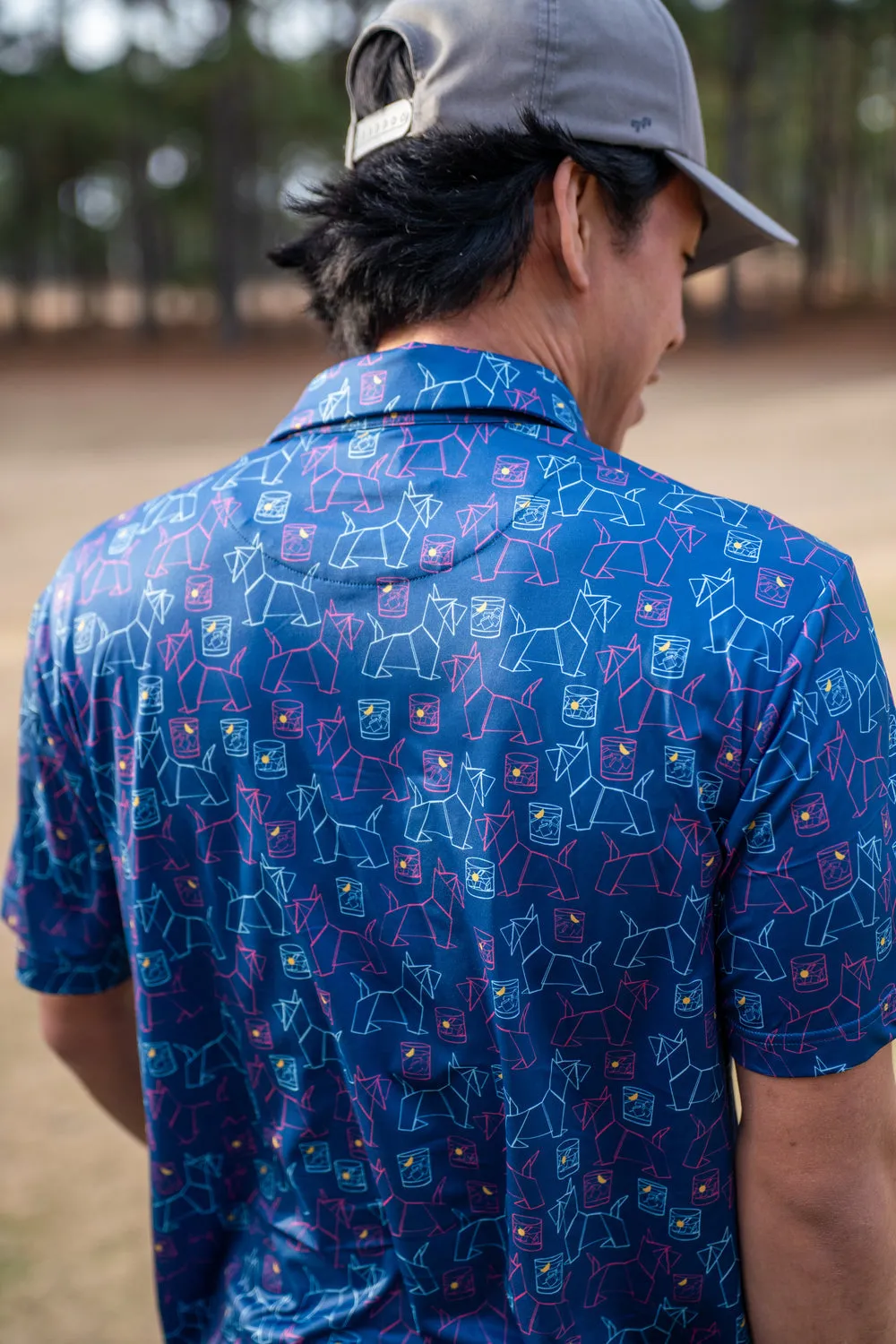 Men’s Print Golf Polos