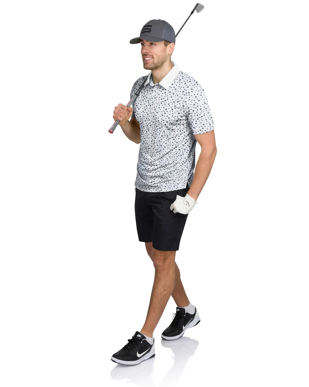 Men’s Print Golf Polos