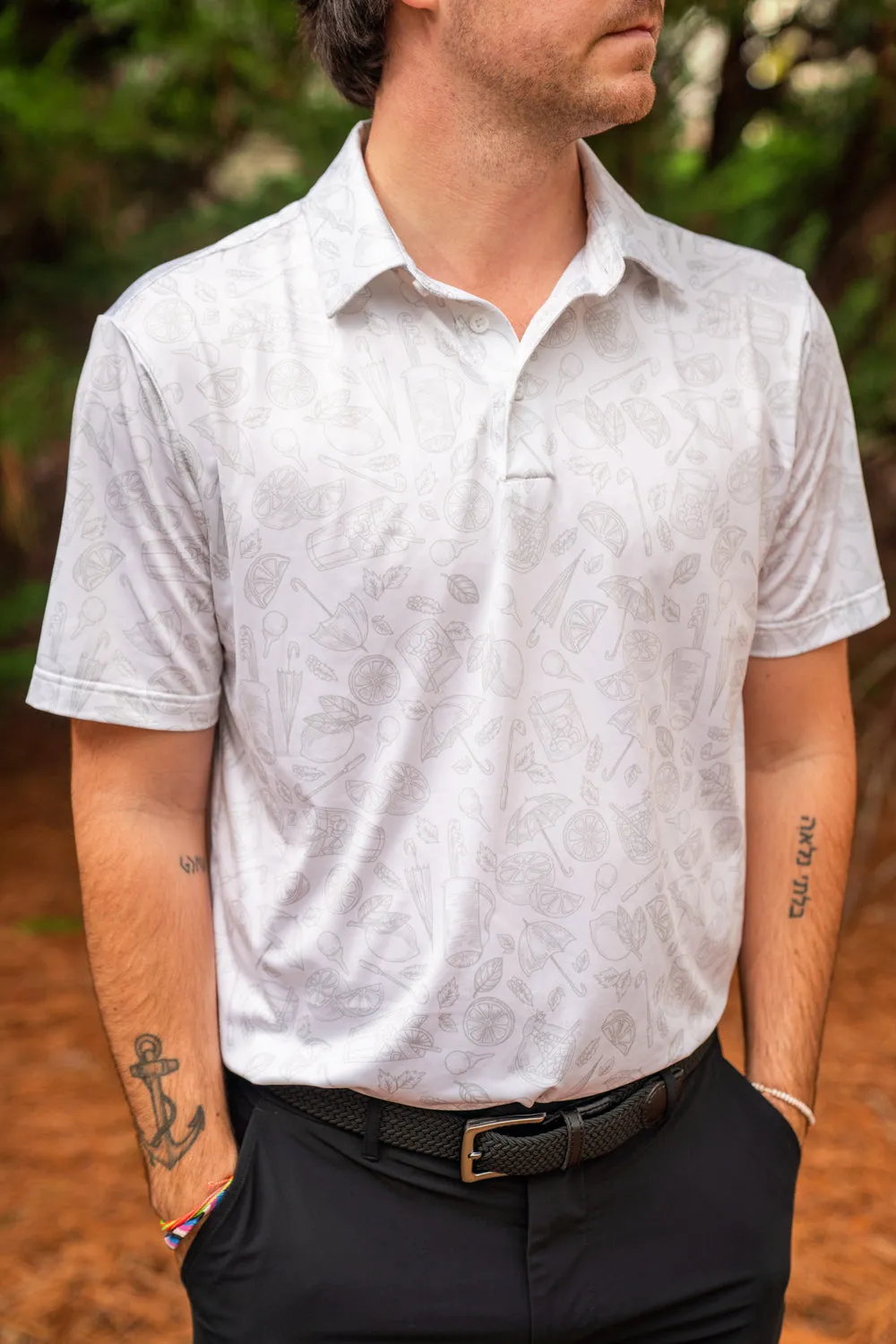 Men’s Print Golf Polos