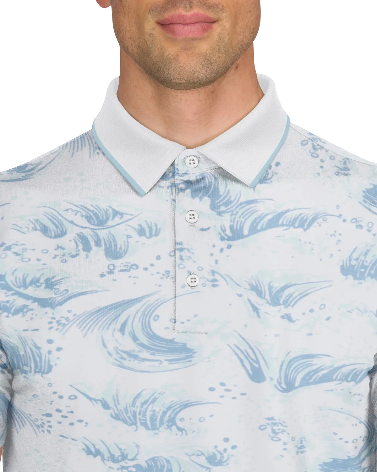 Men’s Print Golf Polos