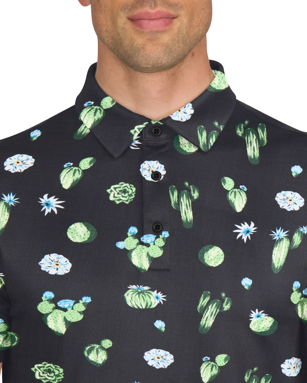 Men’s Print Golf Polos
