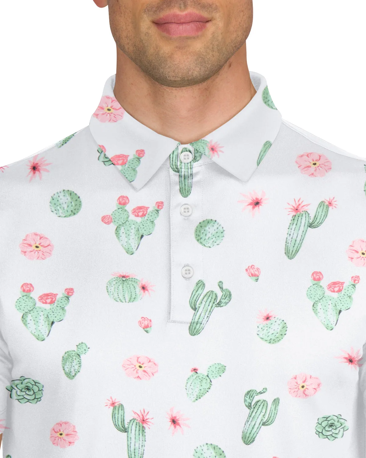 Men’s Print Golf Polos