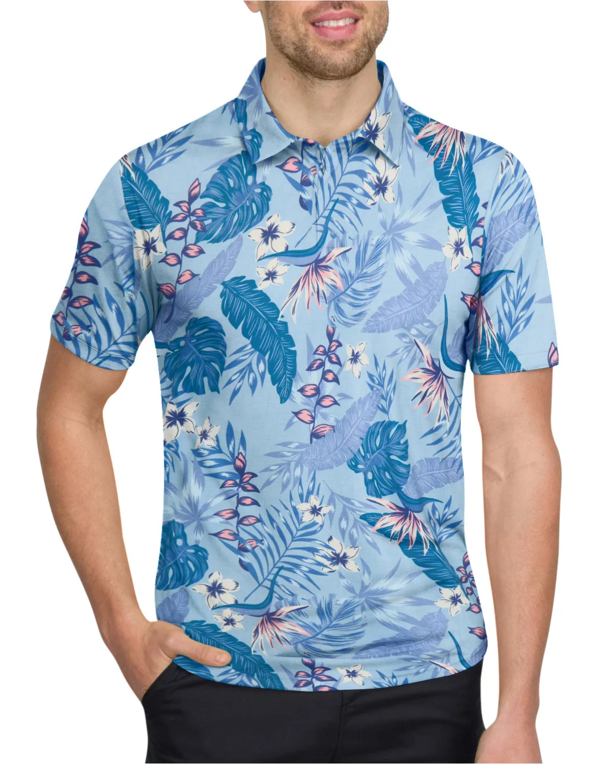 Men’s Print Golf Polos