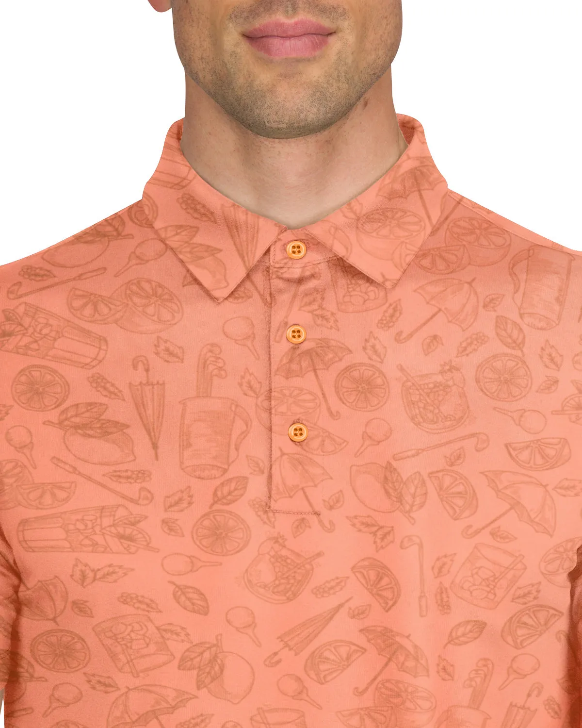 Men’s Print Golf Polos