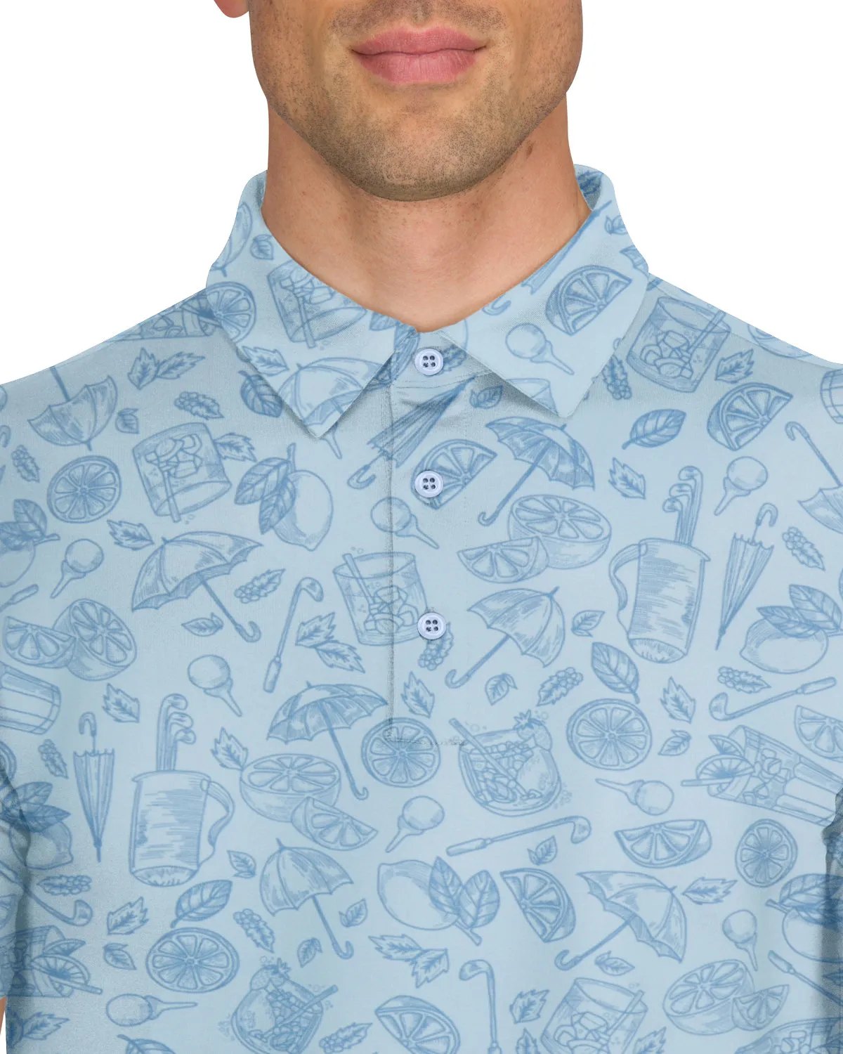 Men’s Print Golf Polos