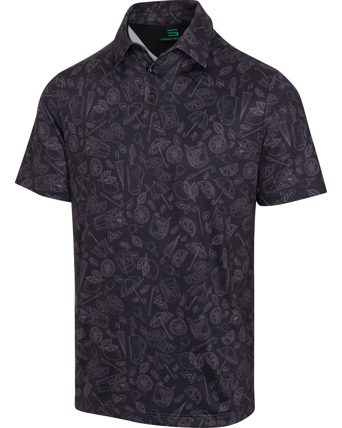 Men’s Print Golf Polos