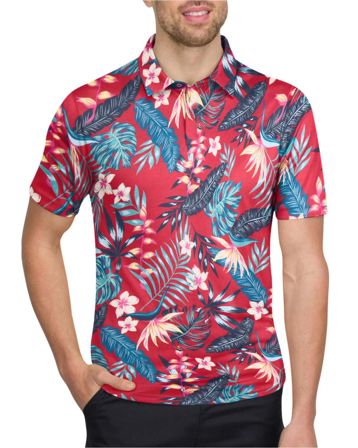 Men’s Print Golf Polos