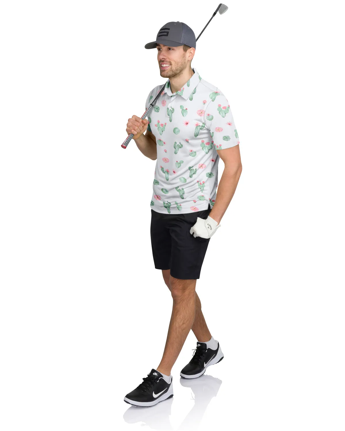 Men’s Print Golf Polos