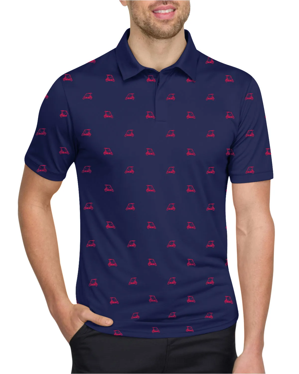 Men’s Print Golf Polos