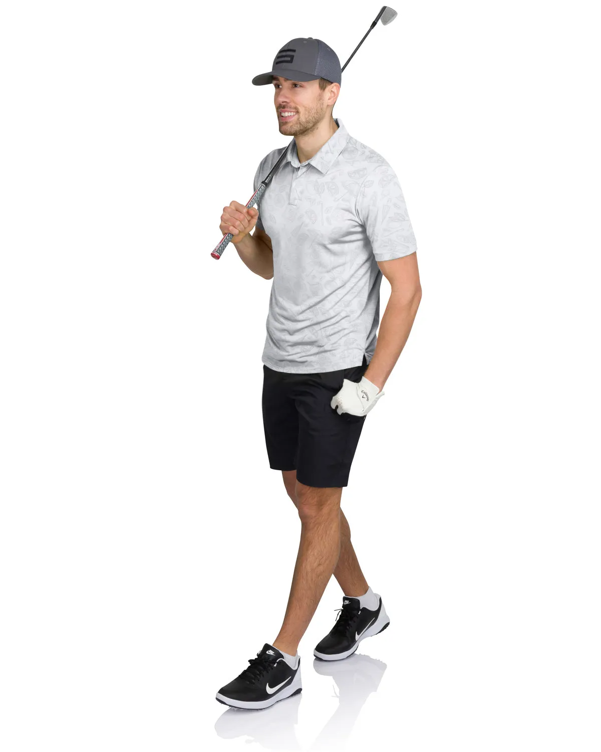 Men’s Print Golf Polos