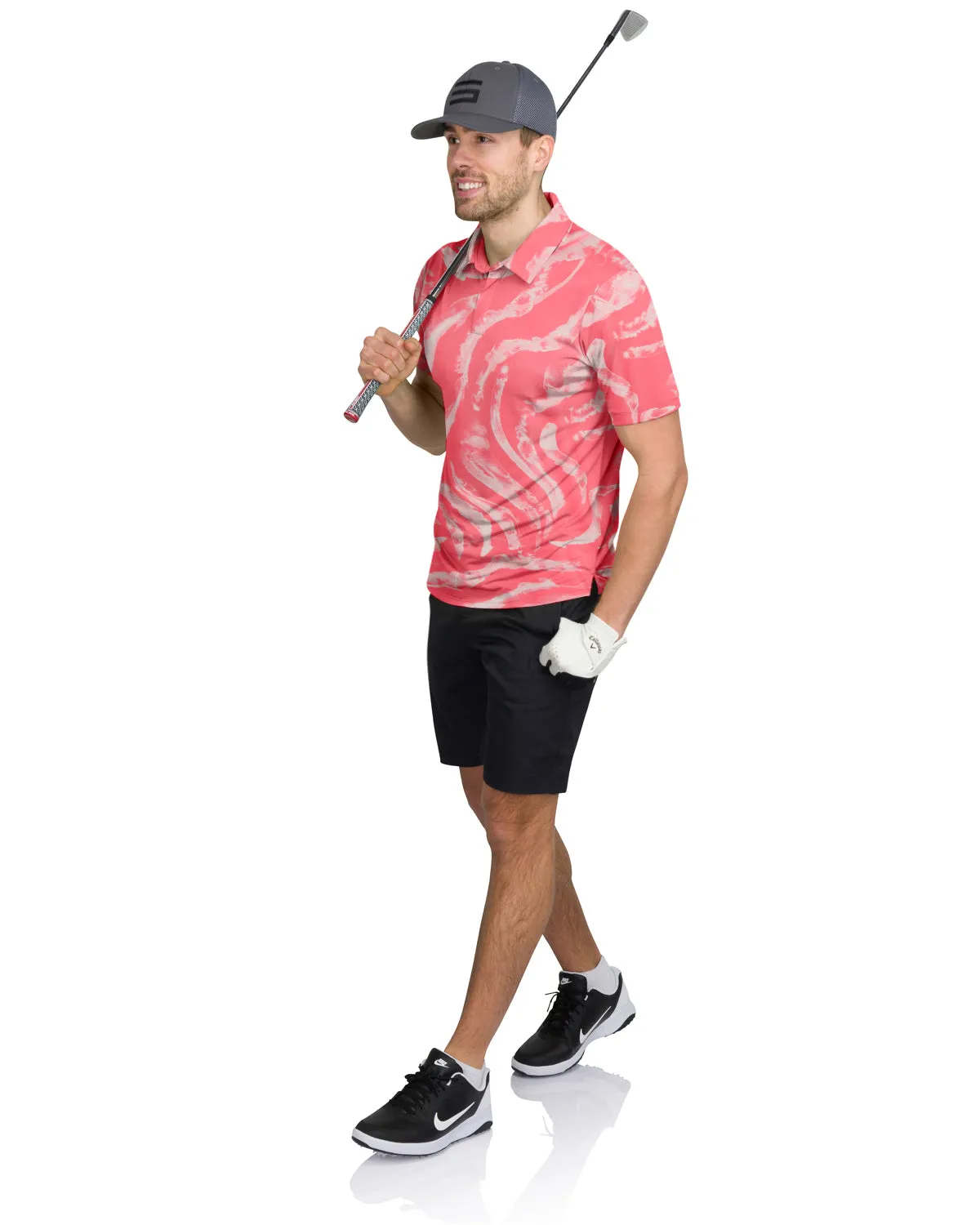 Men’s Print Golf Polos