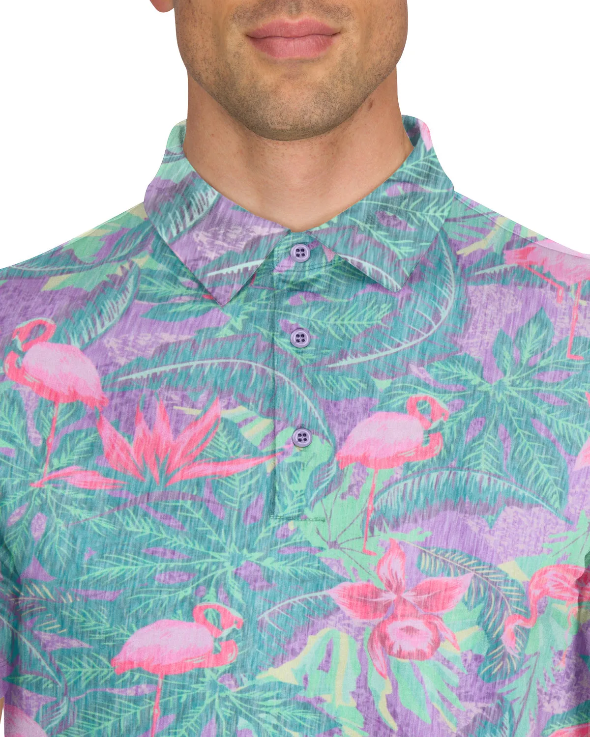 Men’s Print Golf Polos