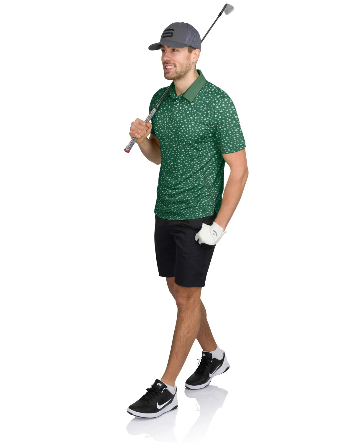 Men’s Print Golf Polos