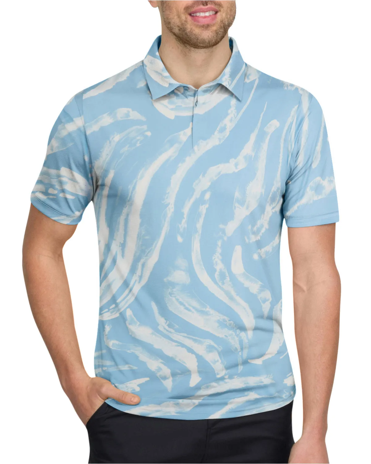 Men’s Print Golf Polos