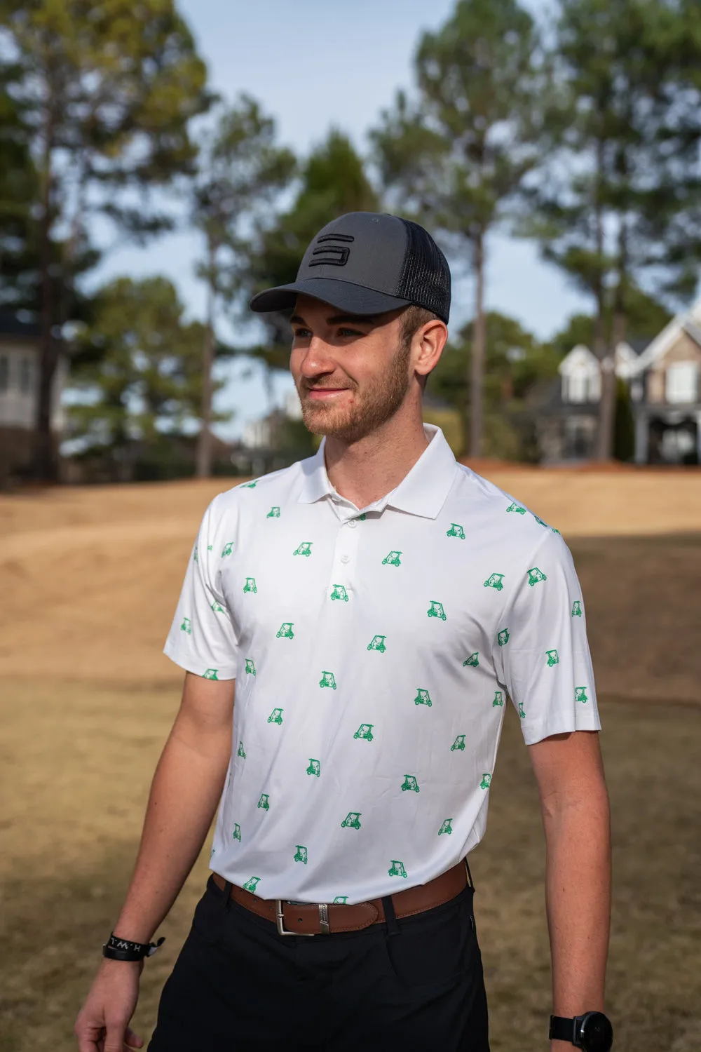 Men’s Print Golf Polos
