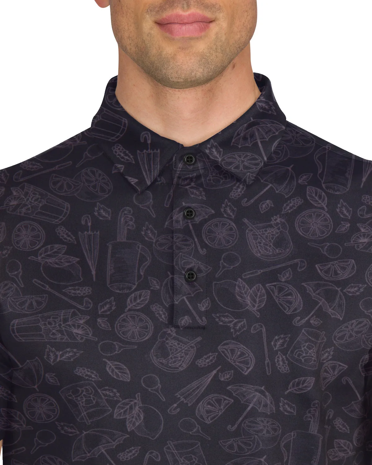 Men’s Print Golf Polos