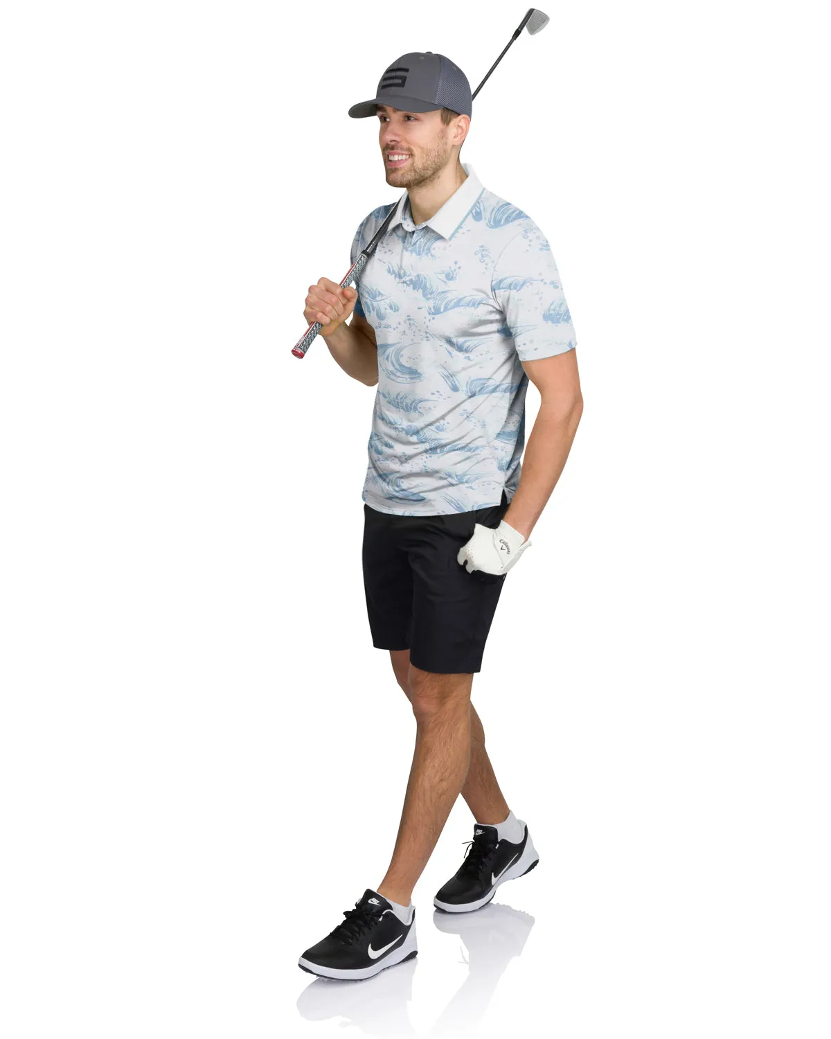 Men’s Print Golf Polos