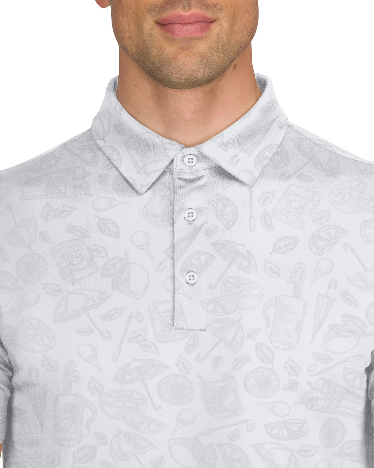 Men’s Print Golf Polos