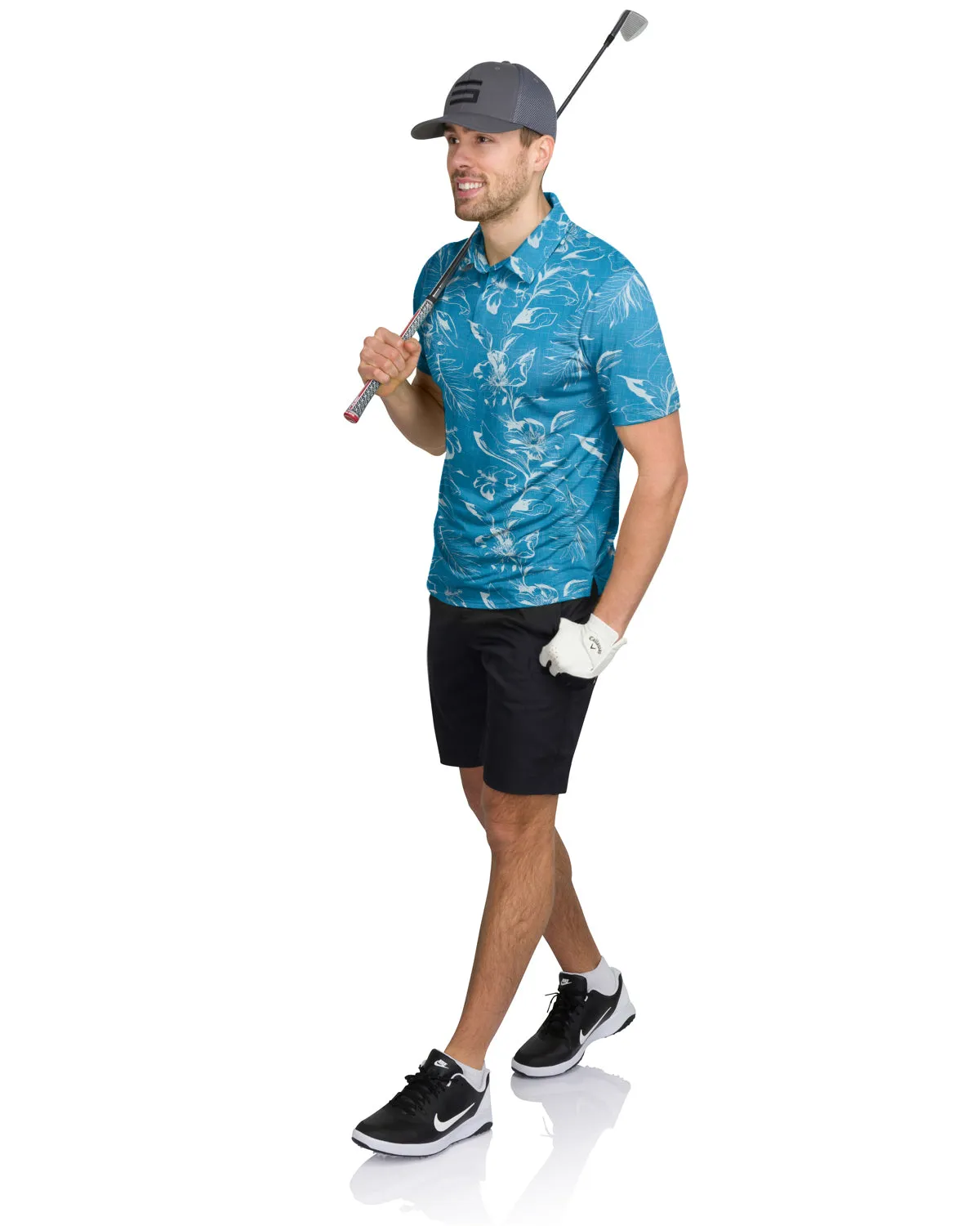 Men’s Print Golf Polos