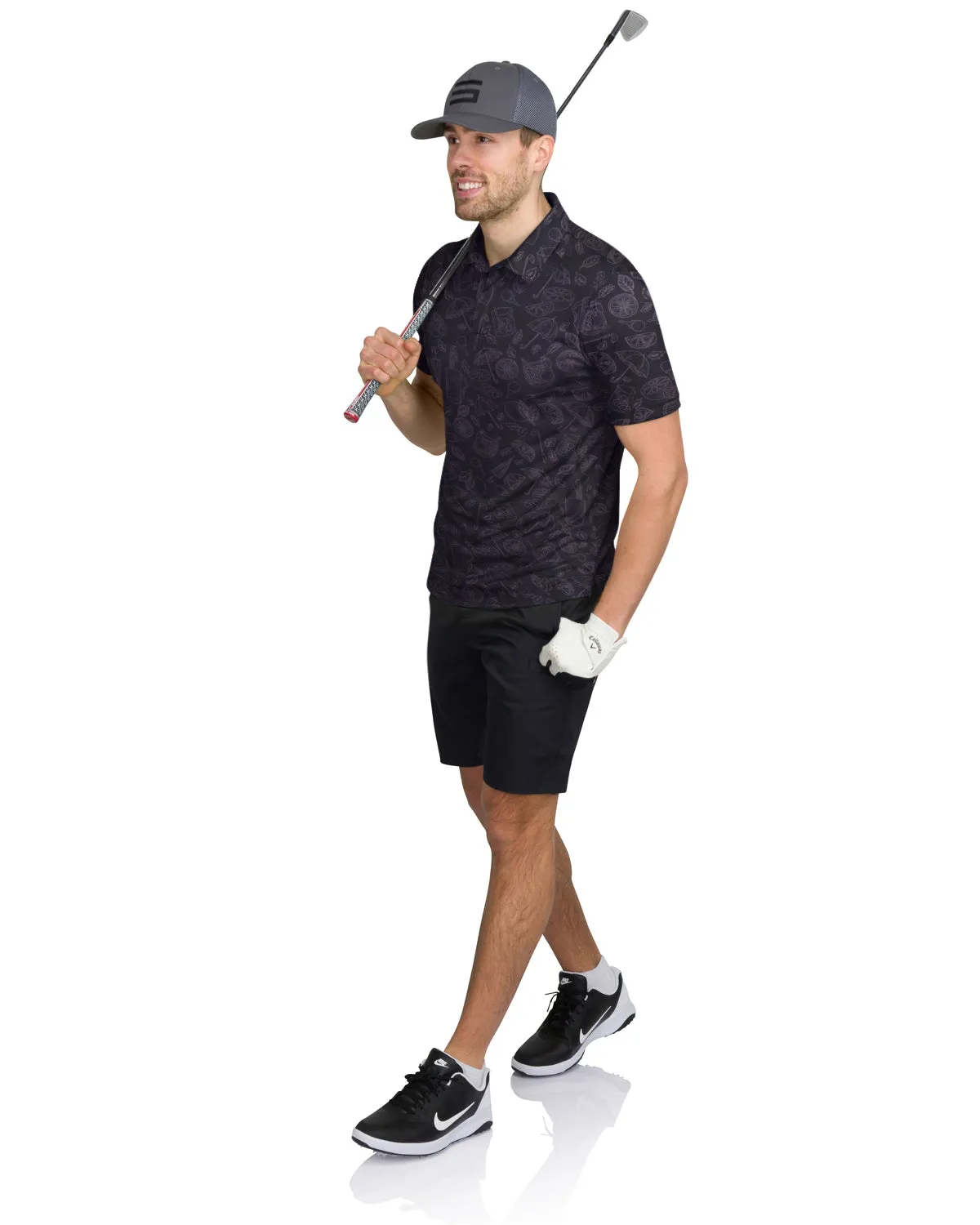 Men’s Print Golf Polos