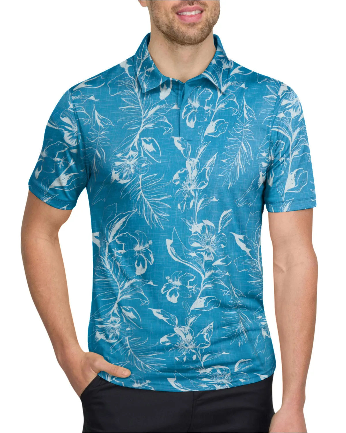 Men’s Print Golf Polos