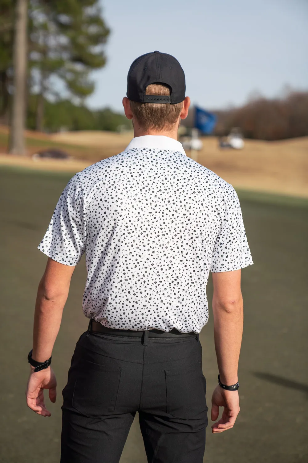 Men’s Print Golf Polos