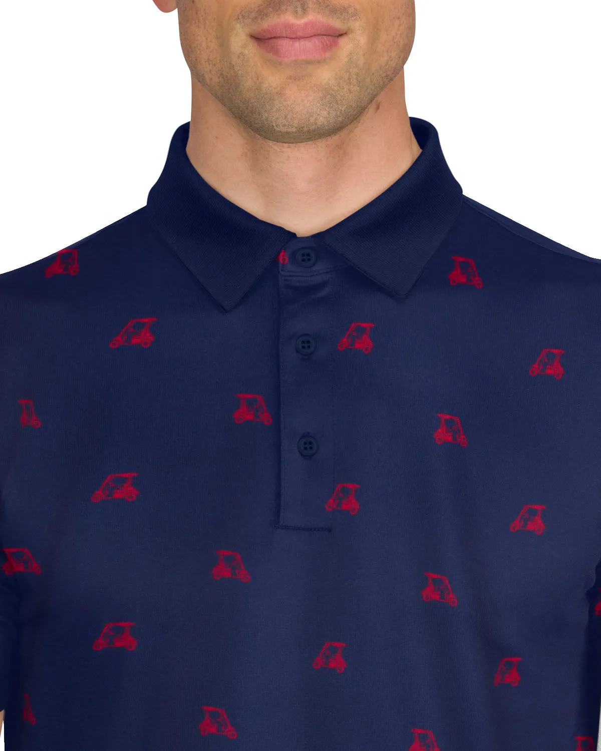 Men’s Print Golf Polos