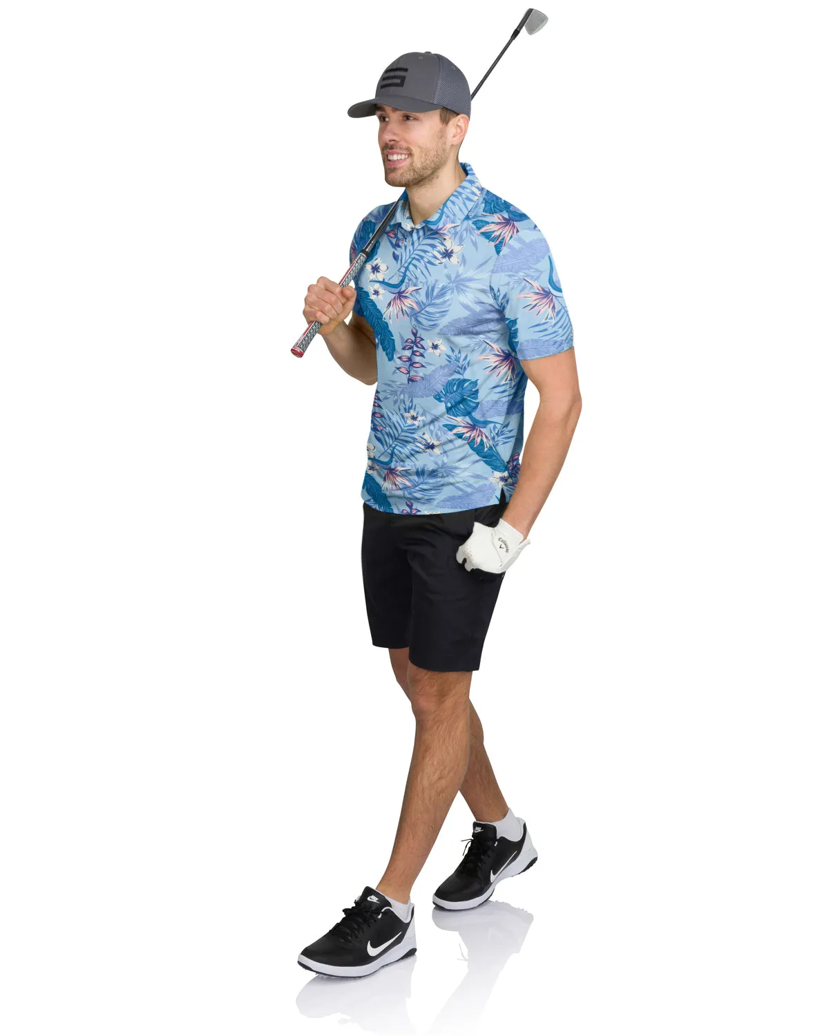 Men’s Print Golf Polos