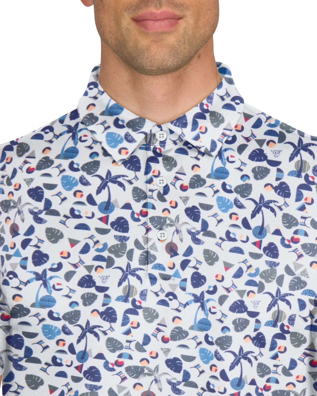 Men’s Print Golf Polos