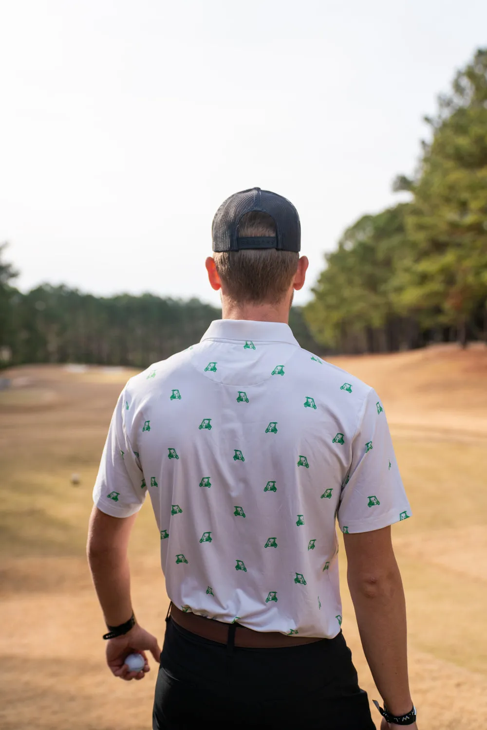 Men’s Print Golf Polos