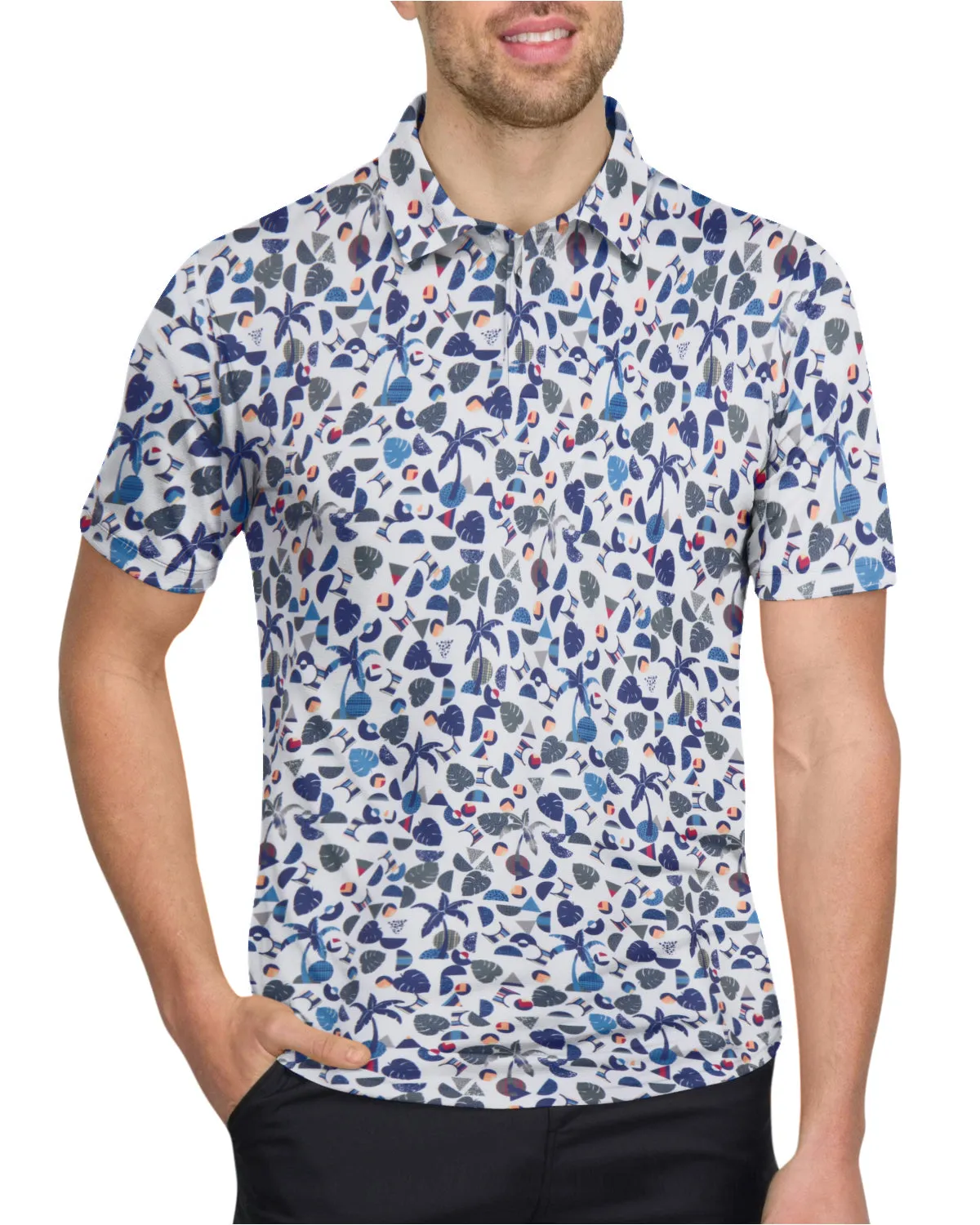 Men’s Print Golf Polos