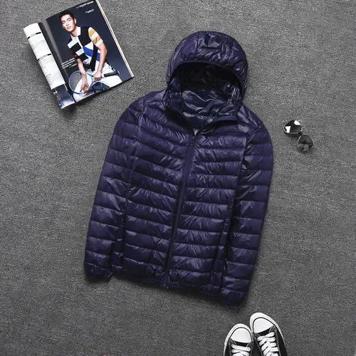 Men's Remi Hooded Jacket: Sleek and Ultralight