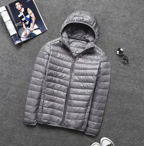 Men's Remi Hooded Jacket: Sleek and Ultralight