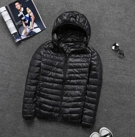 Men's Remi Hooded Jacket: Sleek and Ultralight