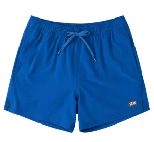 MEN'S SAXX OH BOUY 2N1 STRETCH SWIM VOLLEY 5" WITH LINER | COBALT