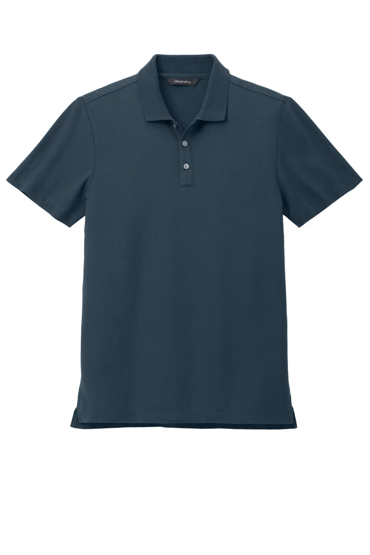 Mercer Mettle Stretch Pique Polo MM1004 Night Navy