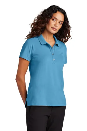 Mercer Mettle Women's Stretch Pique Polo MM1005 Parisian Blue